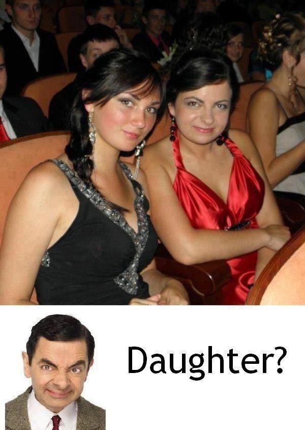 Is She Daughter of Mr.bean?