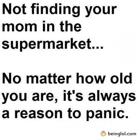 No Matter How Old You Are You’ll Panic