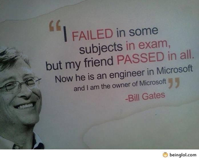 Thanks, Bill Gates! I Will Tell This to My Parents!