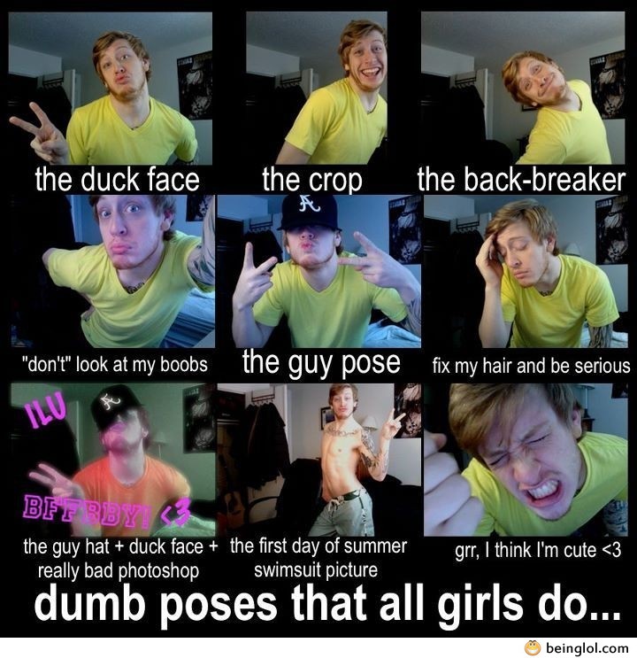 Dumb Poses All the Girls Make