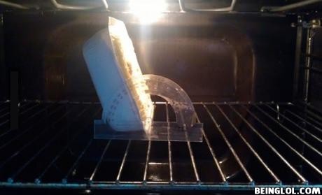 Put In the Oven At 120 Degrees