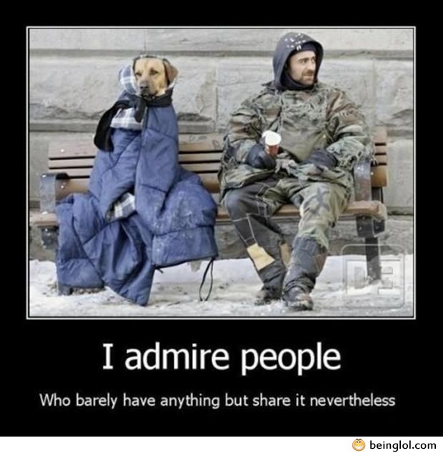 I Admire People