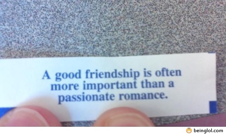 Just Got Friendzoned by a Cookie