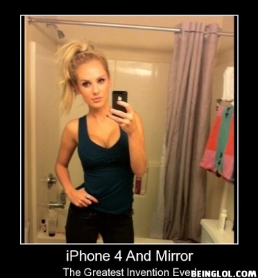 Fail Iphone 4 and Mirror !