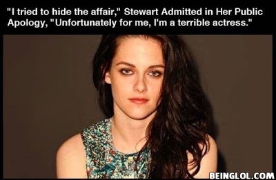 Kristen Stewart Admitted Cheating On Her Boyfriend