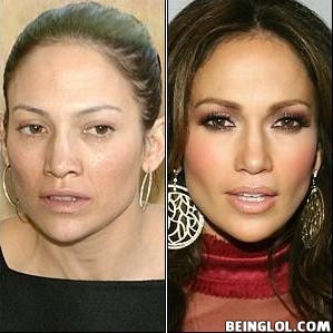 Jennifer Lopez Without Makeup !