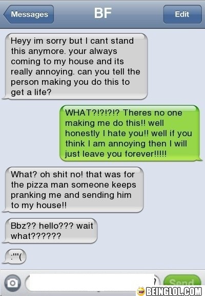That's No Way to Text a Boyfriend!