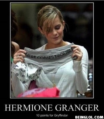 Hermione’s Favorite Underwear !