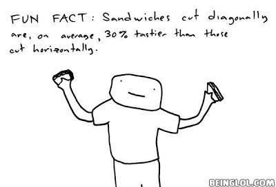 Fun Fact About Sanwiches ...