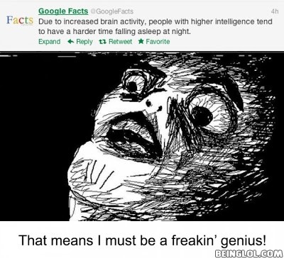 I Must Be a Genius !