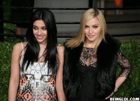 Madonna and Her Daughter They Are Very Similar