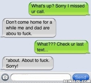 Wtf Mom!! Check Your Last Text
