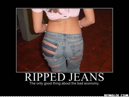 Why Girls Wear Ripped Jeans!