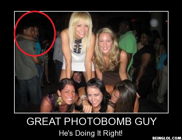 Photobomb Can Not Get Any Better Than This