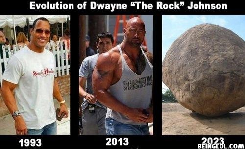 Evolution of the Rock