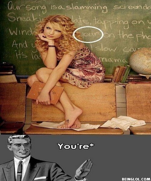 Taylor Swift You Just Failed