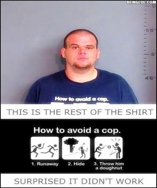 How to Avoid a Cop? Don’t Admit Anything…