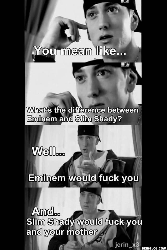 Do You Know the Difference Between Eminem & Slim Shady