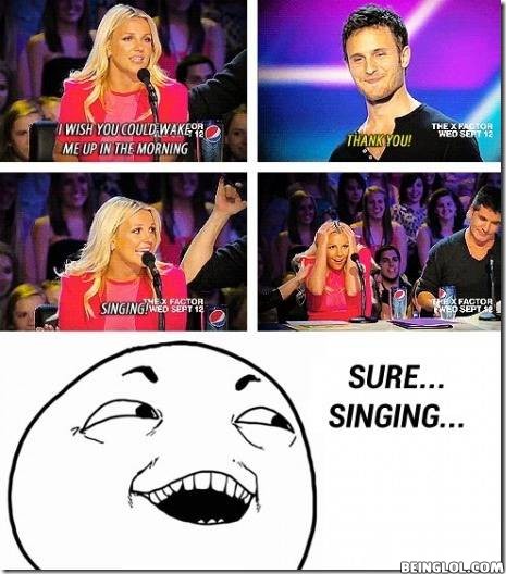 Yeah Britney We Are Sure You Meant Singing