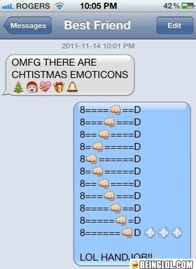 Best Use of Iphone Emoticons