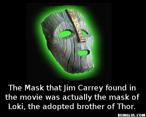 Did You Know That the Mask Jim Carrey Found In the Movie Was Actually the Mask Of…