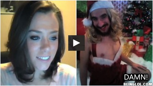 Hilarious Chat Roulette All I Want For Christmas Is You