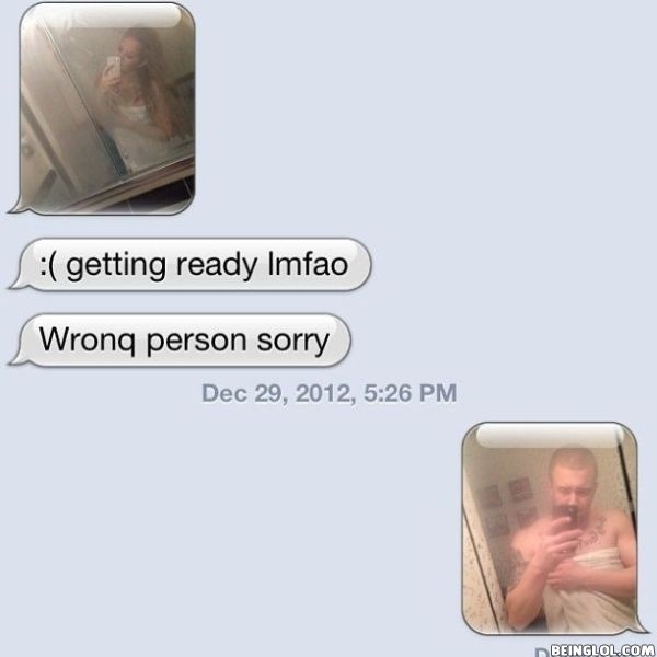 Funny Wrong Number Text