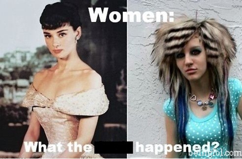 Women – Then and Now – What The…happened