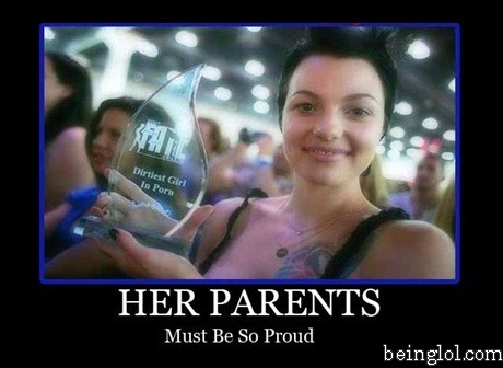 Her Parents Must Be Proud