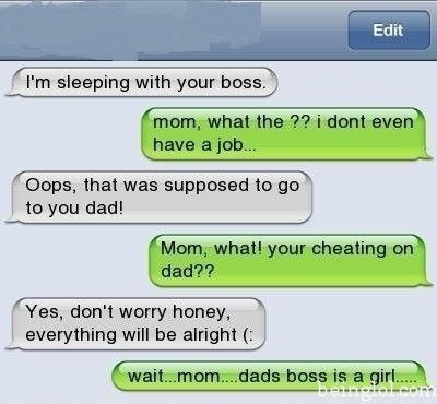 I’m Sleeping with Your Boss.