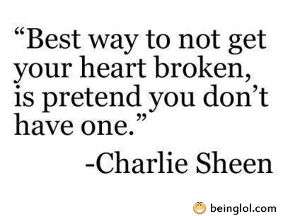 Best Way to Not Get Your Heart Broken