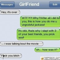 Now That's One Bad Girlfriend!