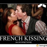 French Kissing Fail