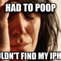 Pooping Without Iphone Is A Big Problem