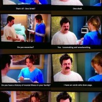 Ron Swanson Goes To The Hospital