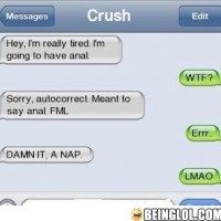 Not Something You Should Ever Say To Your Crush!