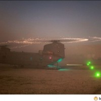 Helicopter In A Sandstorm