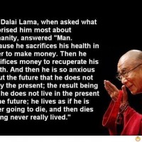 Dalai Lama About Humanity