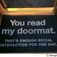 Funny Doormat
