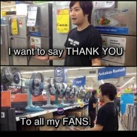 I Want To Say Thank You To All My Fans
