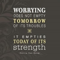 Quote About Worrying