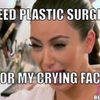 Kim Kardashian Crying !