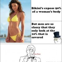 Fact About Men When Seeing A Girl In Bikini ...