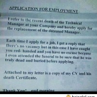 This Is How You Apply For A Job