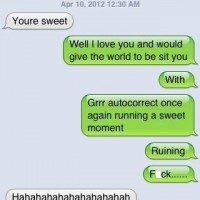 Girl Friend Is Angry With Autocorrect