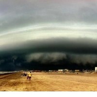 A Picture Of A Storm In Texas