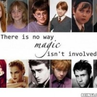 Harry Potter Celebrities - Then And Now.