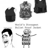 Strongest Bullet Proof Jacket!
