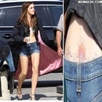 What's That On Emma Watson's Back??