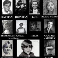 Superheroes When They Were Kids!